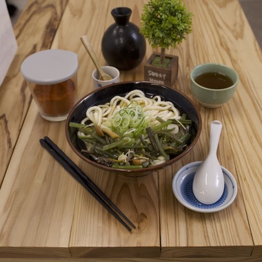 花井裕造が撮影した「うどんそば西の浦」の写真