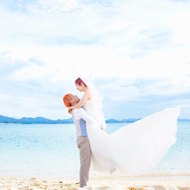Photo taken by 埜下詩織 - Wedding (sea, fresh greenery)