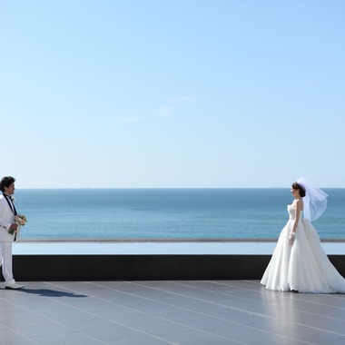 HOTEL GREGES（オテルグレージュ）が撮影した「Sea Photo」のウェディングフォト