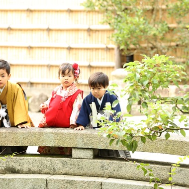 出張撮影HUG TIMEが撮影した「七五三記念撮影＠鎌倉鶴岡八幡宮」の写真