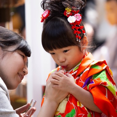 MTワークスが出張撮影した「七五三」の家族写真