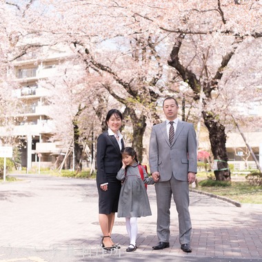 酒井こうへい写真製作所が撮影した「入学式・桜」の写真