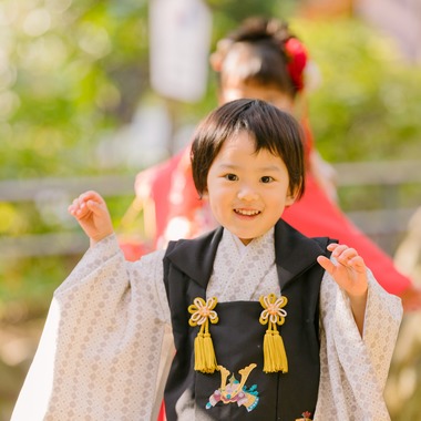 松嵜直斗が出張撮影した「七五三フォト」の家族写真