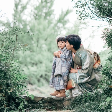 Photo Design CRIEが出張撮影した「七五三」の家族写真