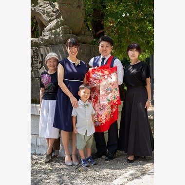 Actが撮影した「お宮参り」の写真