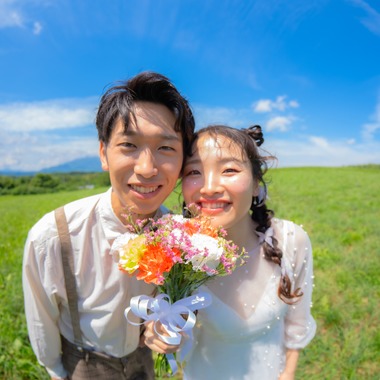 高橋佳五が撮影した「ウェディングフォト【草原】」の写真