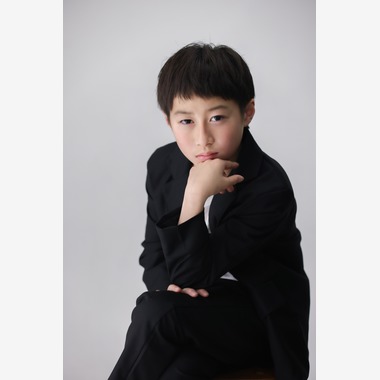 A-Studioが出張撮影した「子供写真(ホリゾント)」の家族写真