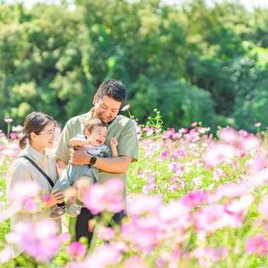 クリエイティブツリーが撮影した「家族写真」の写真