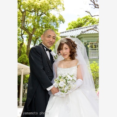 山本写真館が撮影した「神戸北野ロケーション」のウェディングフォト