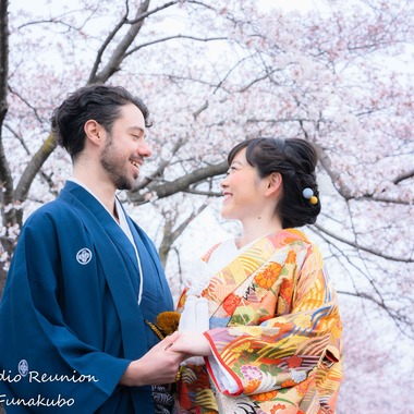 Photo taken by Photo Studio Reunion - Wedding before the cherry blossoms