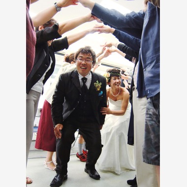 Photo taken by Shinya Imaizumi - Actual wedding day