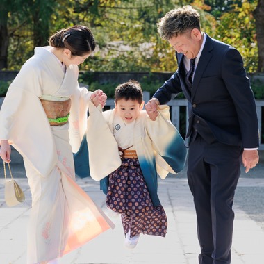 真方　祥が撮影した「七五三参り記念写真」の写真
