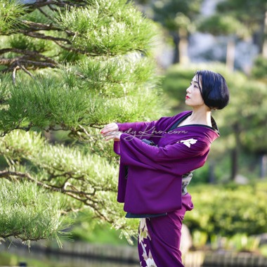 Andy Khoが撮影した「東京のヤスミンの着物の肖像」の写真