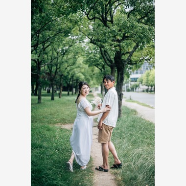 高田鴻平が撮影した「前撮り撮影」の写真