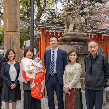 井崎　敬太が撮影した「お宮参り撮影」の写真