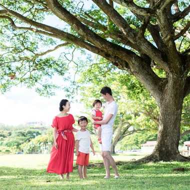 L Photography Guamが撮影した「ビーチでのファミリーフォト」の写真