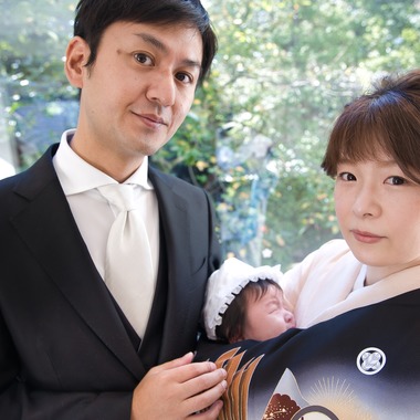 naru2photoが出張撮影した「初宮撮影」の家族写真