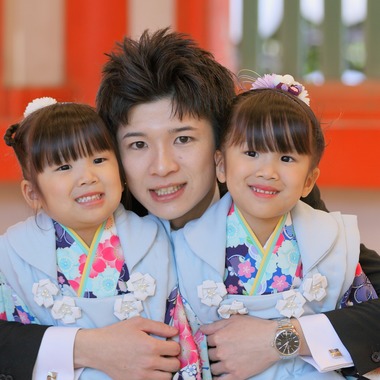 竹迫義文が撮影した「七五三」の写真