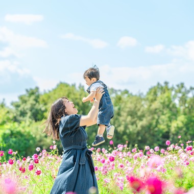 クリエイティブツリーが撮影した「家族写真」の写真