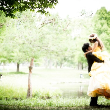 E-Weddingが撮影した「ロケーション前撮り」のウェディングフォト