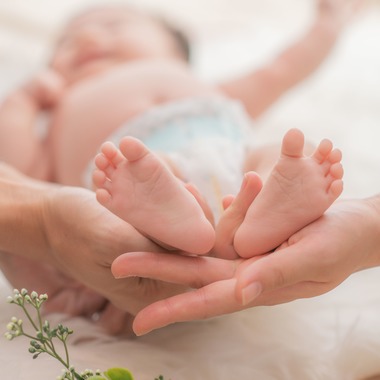 まんまるフォトが出張撮影した「お宮参り・赤ちゃん写真」の家族写真