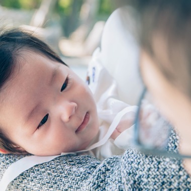 MTワークスが出張撮影した「お宮参り」の家族写真