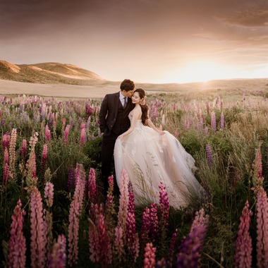 Photo taken by James Hirata Photography - New Zealand Pre-Wedding Shoot