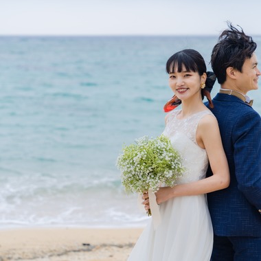和田海人が撮影した「ロケーション前撮り撮影」のウェディングフォト