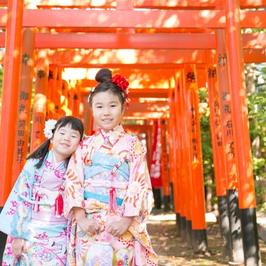 スタジオミルクが撮影した「七五三出張撮影＠東伏見稲荷神社」の写真