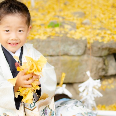 井上が撮影した「七五三撮影@岡山」の写真