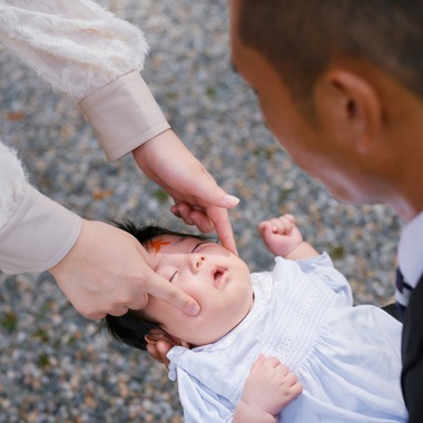 児玉 一成が撮影した「お宮参り・百日祝い（賀茂神社）」の写真