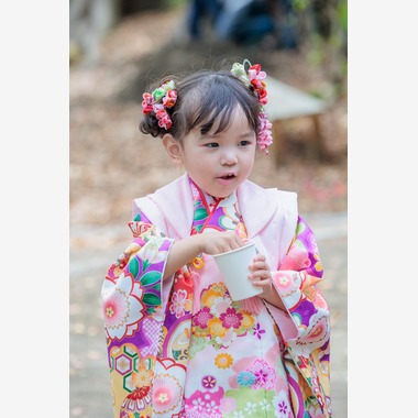 photobeehiveが出張撮影した「家族の記念日　お宮参りと七五三」の家族写真