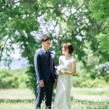 Photo taken by 埜下詩織 - Wedding (sea, fresh greenery)