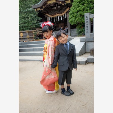 イモリエが撮影した「七五三、お宮参り」の写真