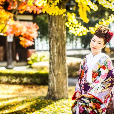 阿部写真館　大阪本町 靭公園前が撮影した「紅葉」の写真
