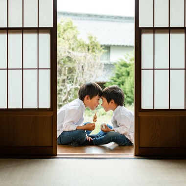 プリチャード香里が撮影した「家族写真（長野県東御市）」の写真