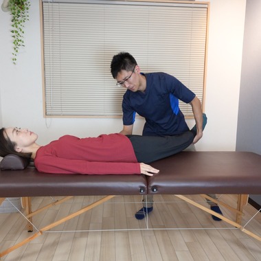 鈴木　正俊が撮影した「施術風景（診察の流れを紹介する為に）」の写真