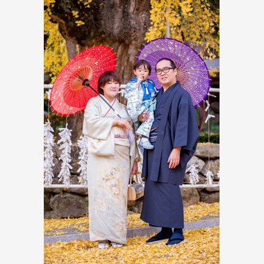 ActorsPhotoが出張撮影した「七五三」の家族写真