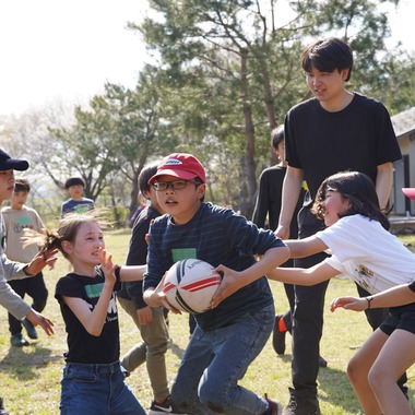 阿久津真理恵が撮影した「自然学校プログラムでの人物撮影（静岡県伊豆市）」の写真