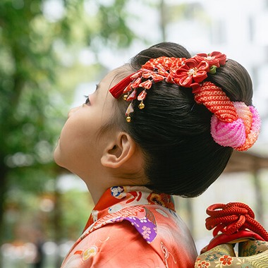Tatsuyaが出張撮影した「七五三撮影」の家族写真