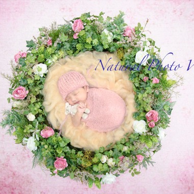 Keiko Yuzawaが出張撮影した「ニューボーンフォト」の家族写真