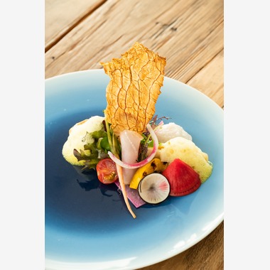 uno e creative act.が撮影した「素材にこだわるレストランのウェディングコース料理」の写真