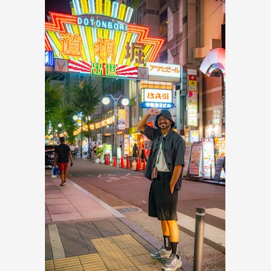 takumatravelが撮影した「大阪道頓堀ナイトポートレートツアー」の写真