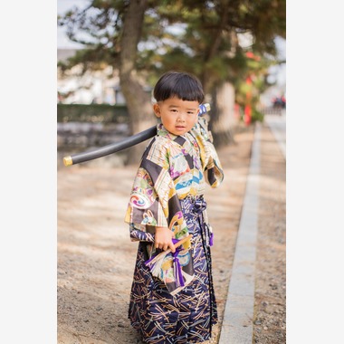 写真館PhotoLが出張撮影した「七五三撮影」の家族写真