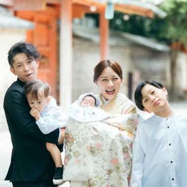 株式会社Ervaが撮影した「お宮参り撮影（石清水八幡宮）」の写真