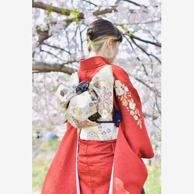 タコヤキが出張撮影した「成人式前撮り、後撮り」の家族写真