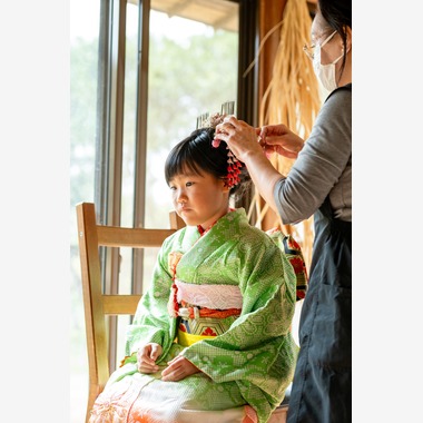 中村將一写真事務所が撮影した「七五三」の写真