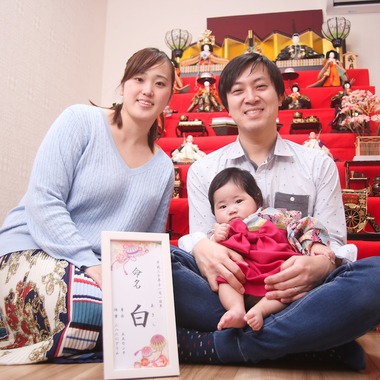 竹内雅俊が撮影した「初節句と初めての梅」の写真