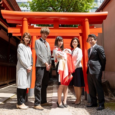 ～laftam～photo ラフタムが出張撮影した「お宮参り撮影　大阪天満宮」の家族写真