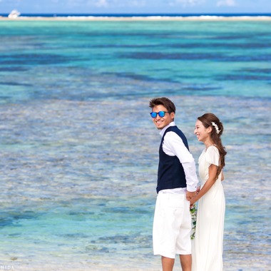 Photo taken by Koji Nishida Photography - Beach Wedding